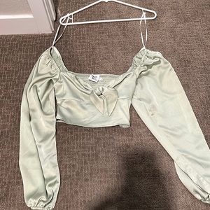 Never worn! Green princess Polly shirt